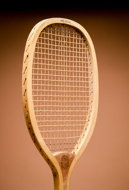 Ekert Club 1895 Tennis Racquet - Face Profile Left Position