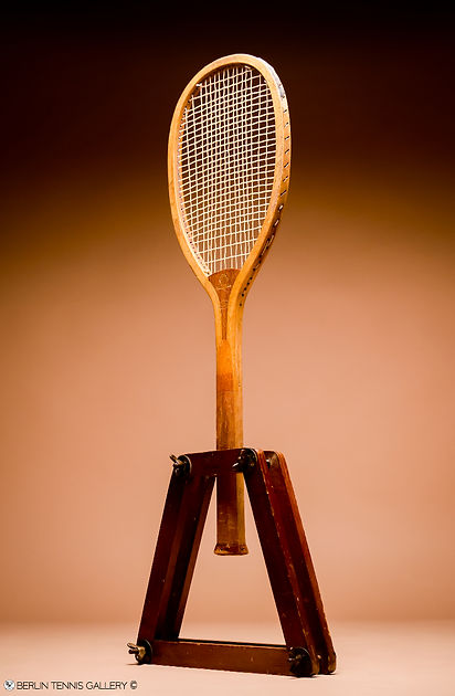 Bussey Champion Tennis Racquet - Full Body Profile Right Position