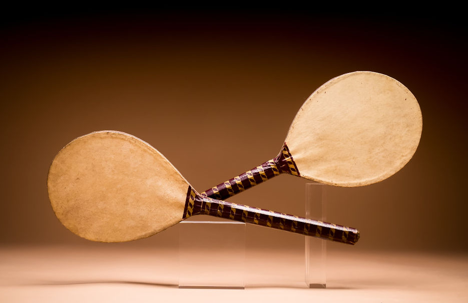 Parlour Tennis Bats - Portrait Position