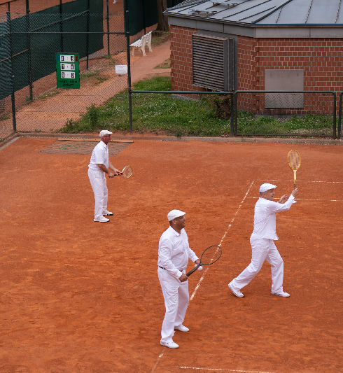 Vintage Showmatch at Grunewald Tennisclub Berlin