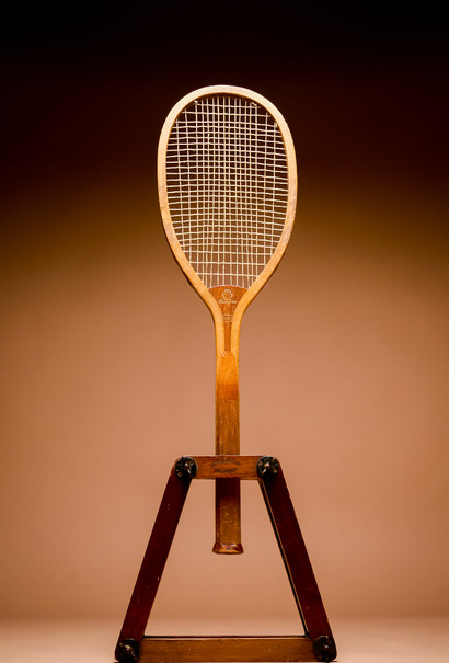 Bussey Champion Tennis Racquet - Portrait Position