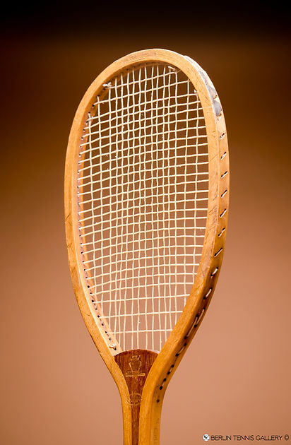 Bussey Champion Tennis Racquet - Face Right Position
