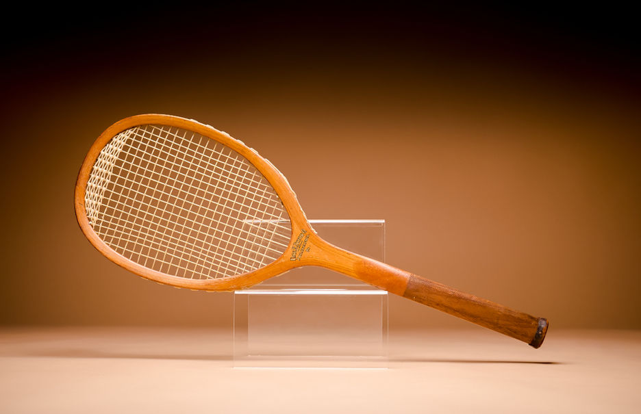 Bryn Mawr E Tyron Antique Lawn Tennis Racquet - Landscape