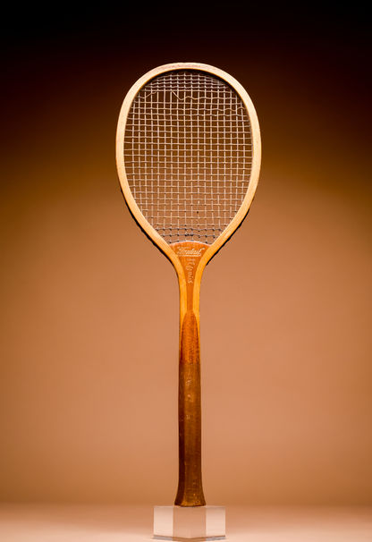 Jefferies Fantail Tennis Racquet - Portrait Position