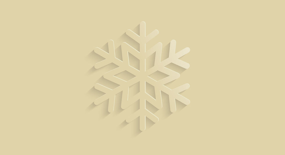 Gold Snowflake