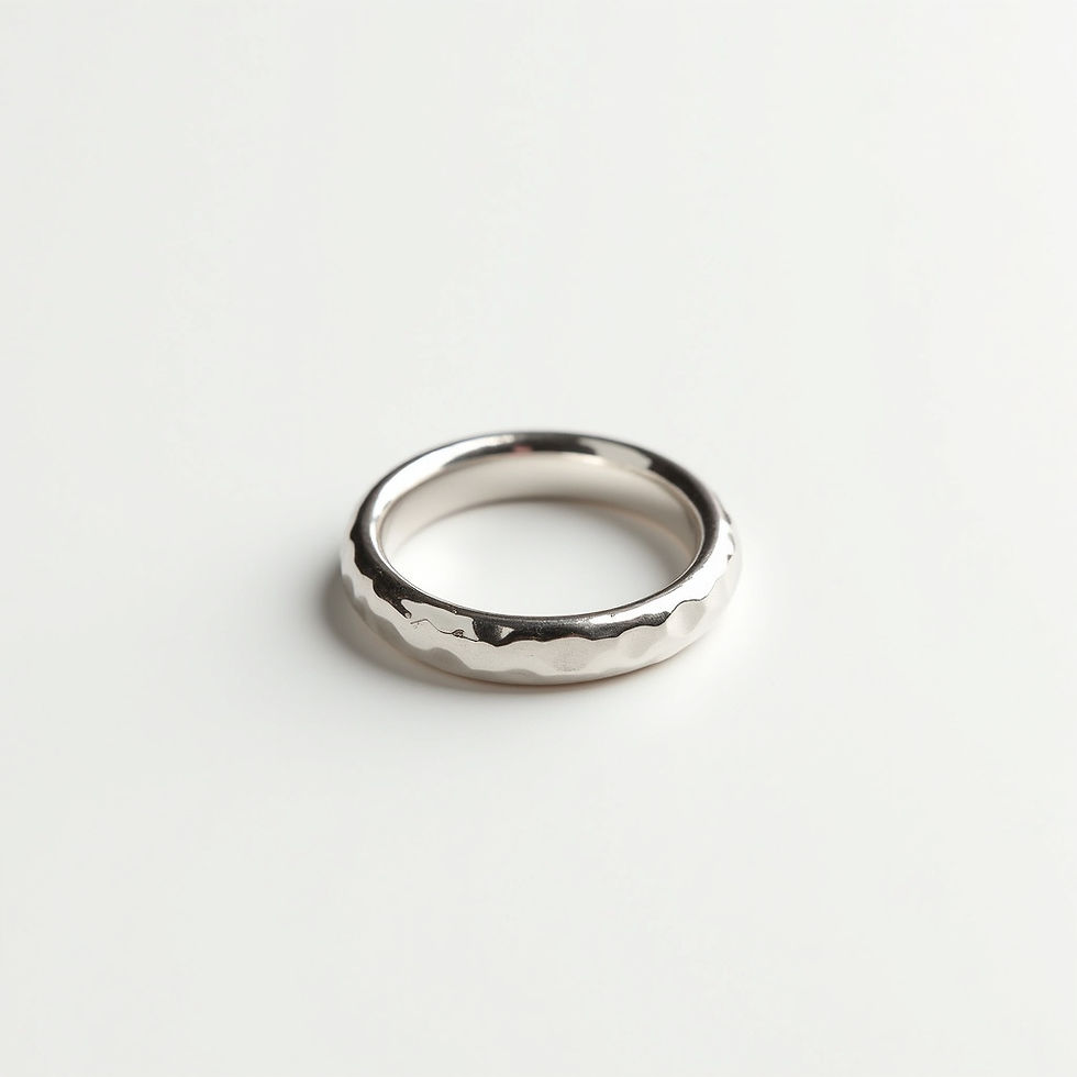 Minimalistischer Stapelring 