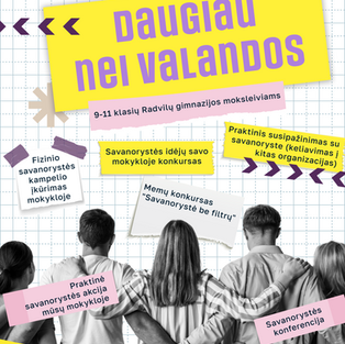 „Daugiau nei valandos” 