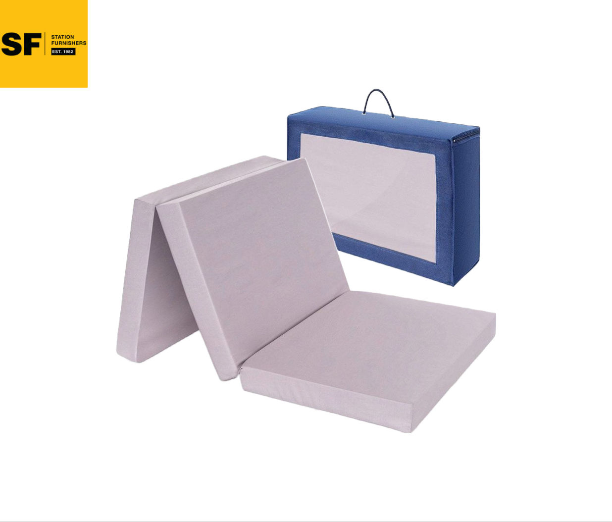 Folding Foam Mattress. [Single size. 3ft. 3"Inch Foam Density]