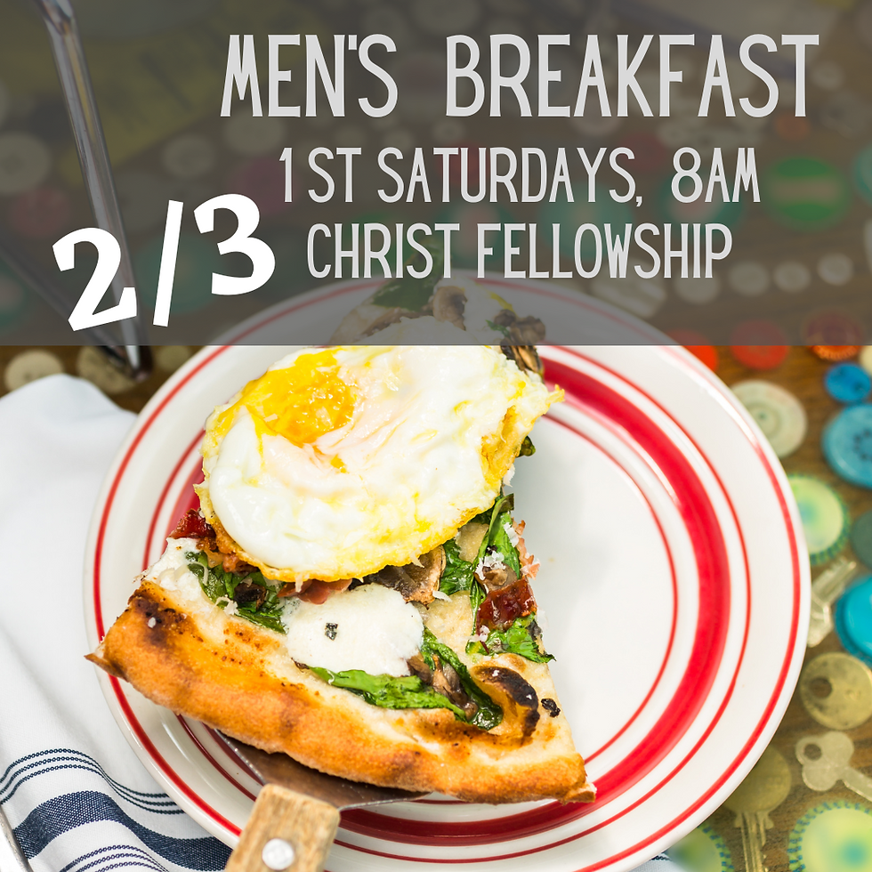 Men's Monthly Breakfast