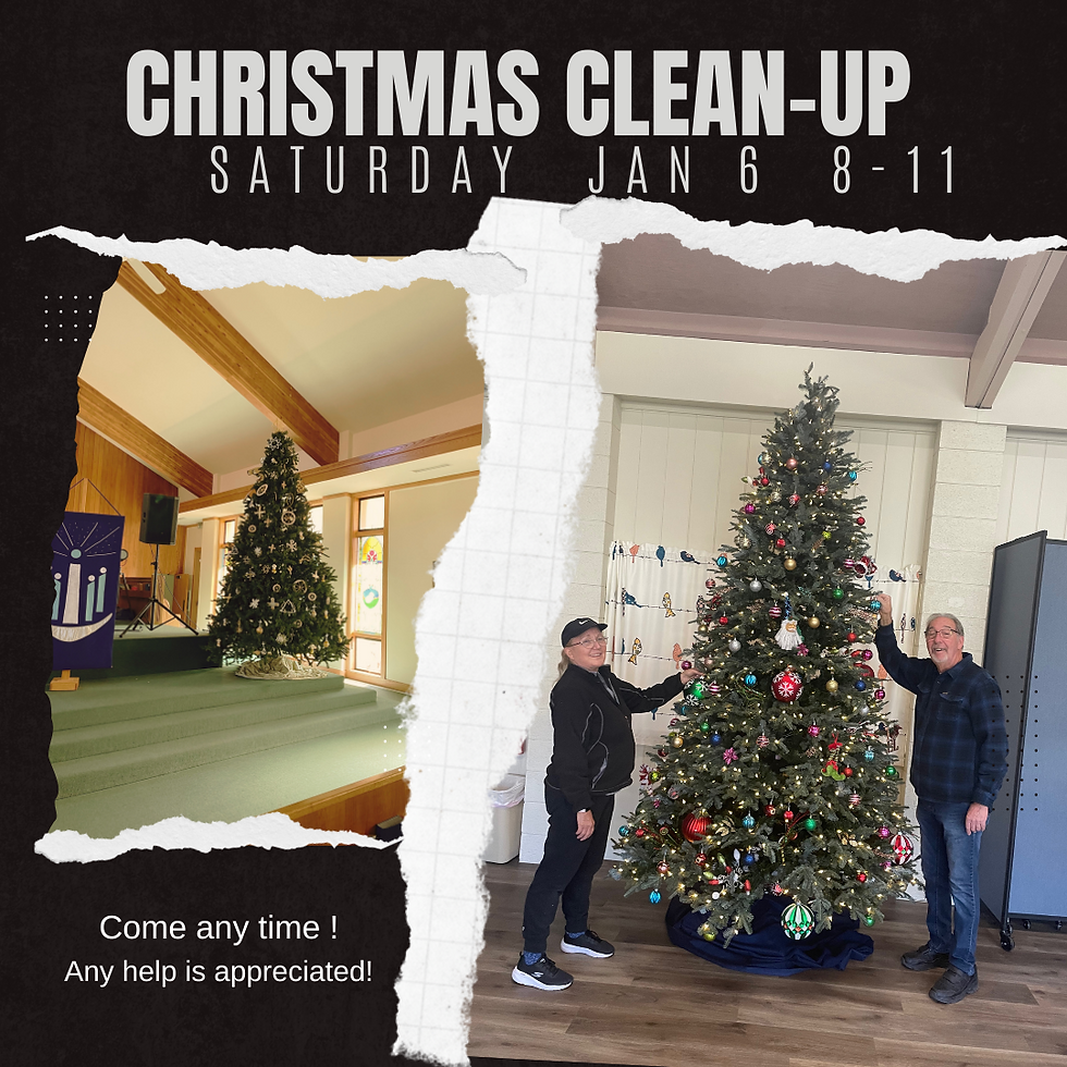 Christmas Clean-Up