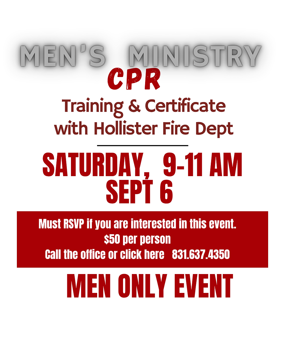 CPR Training (MEN)