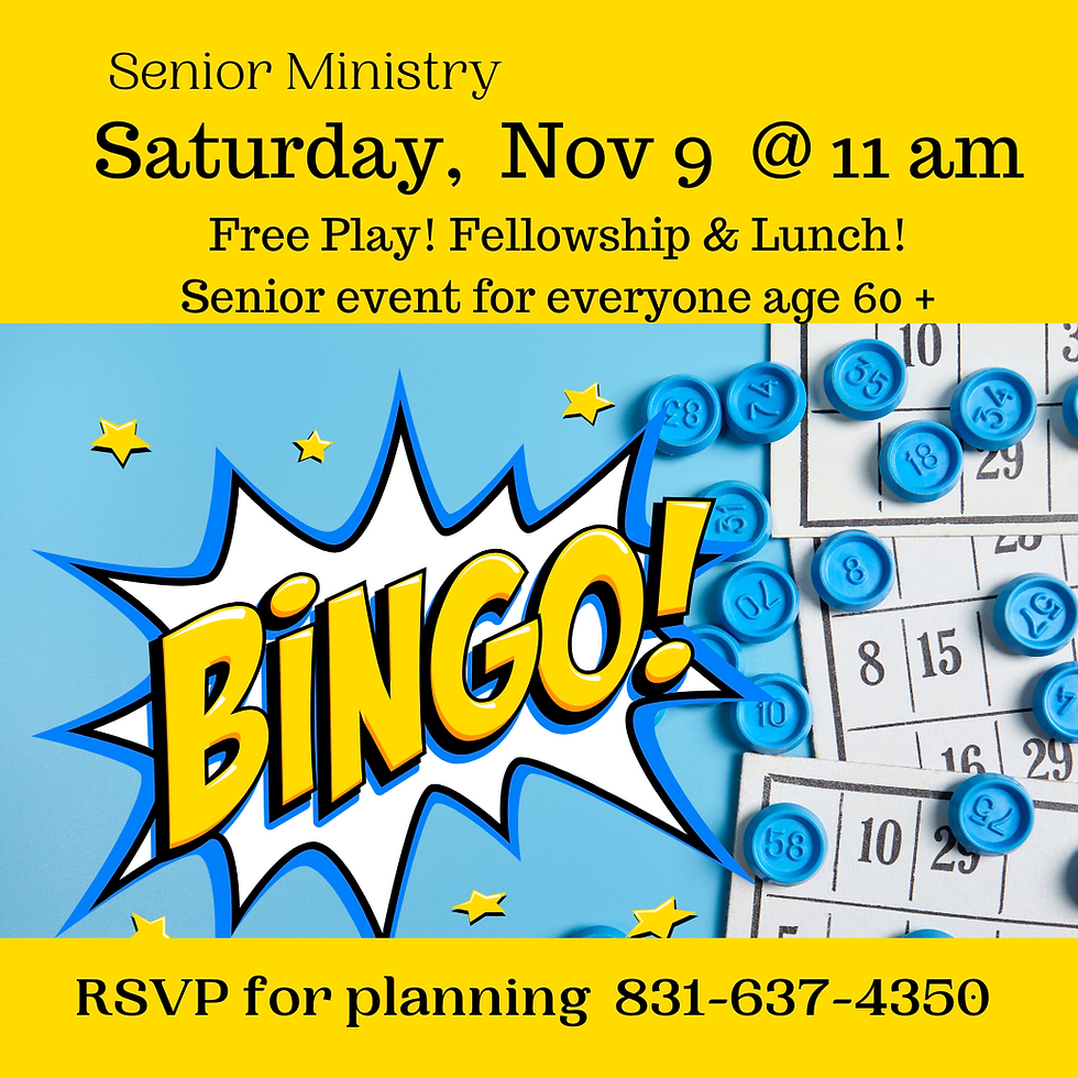 Bingo (Senior Ministry)
