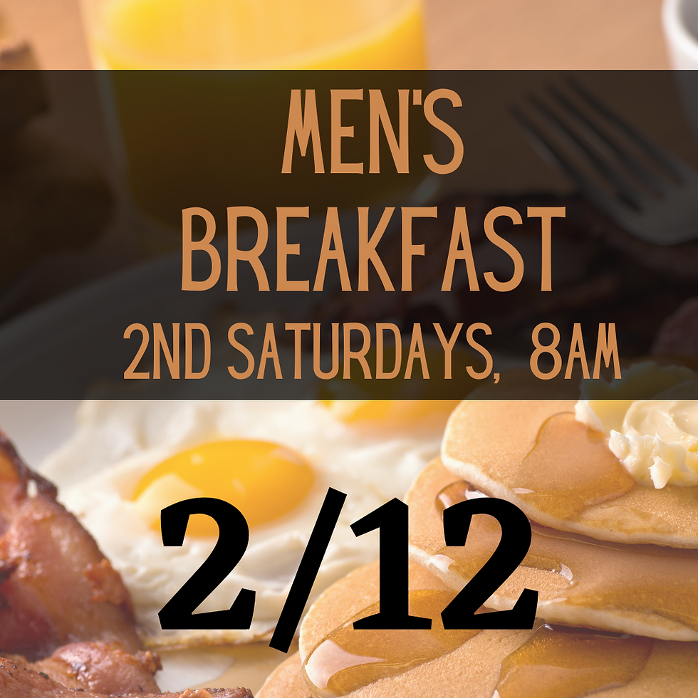 Men's Breakfast