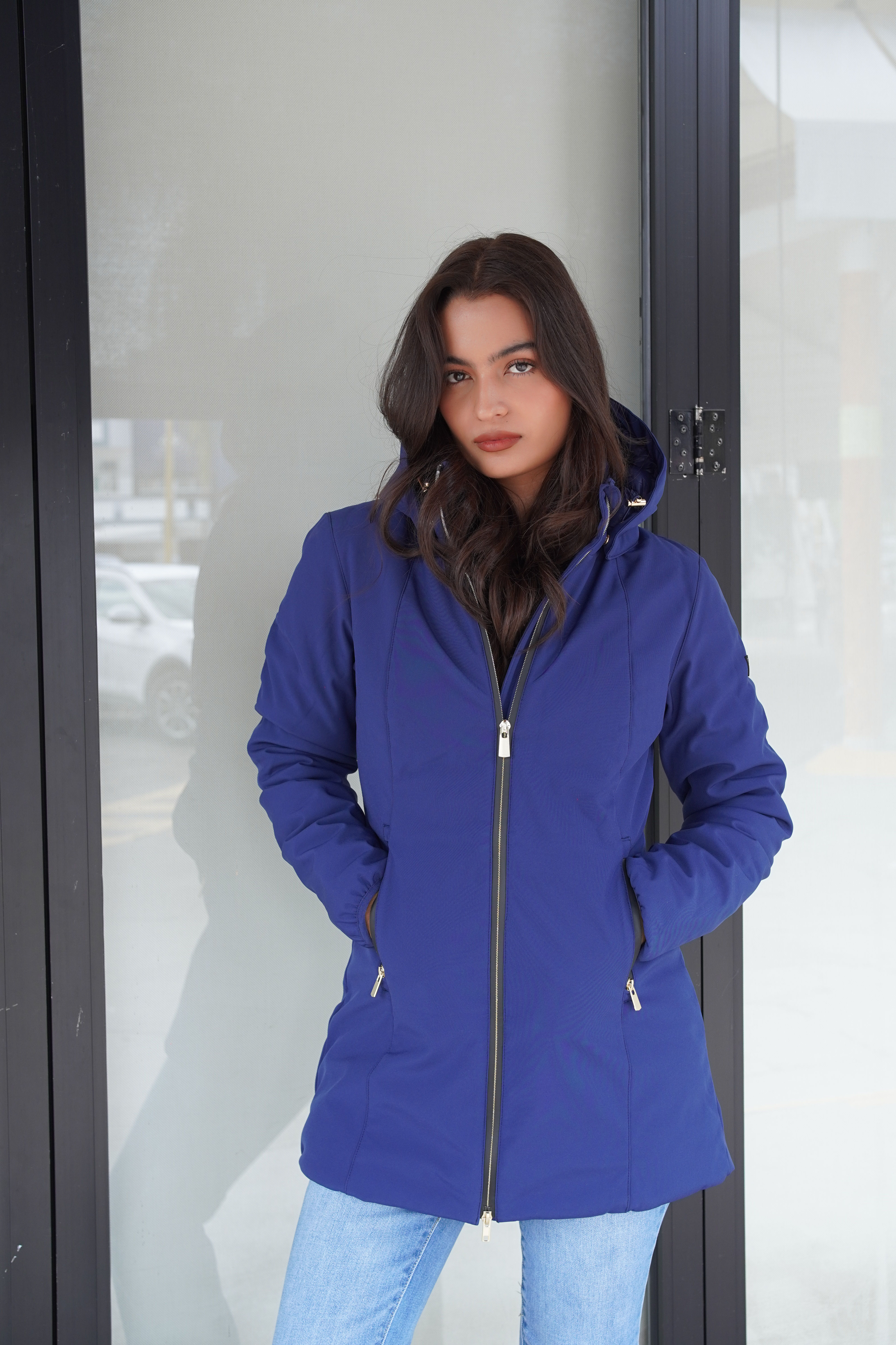 Chamarra con gorro desmontable Greenlander