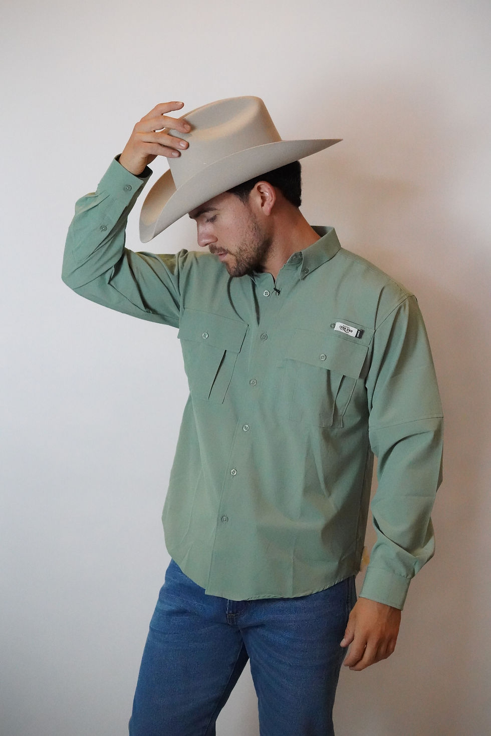 Miniatura: Camisa Rancho Cero Uno con Ventilación