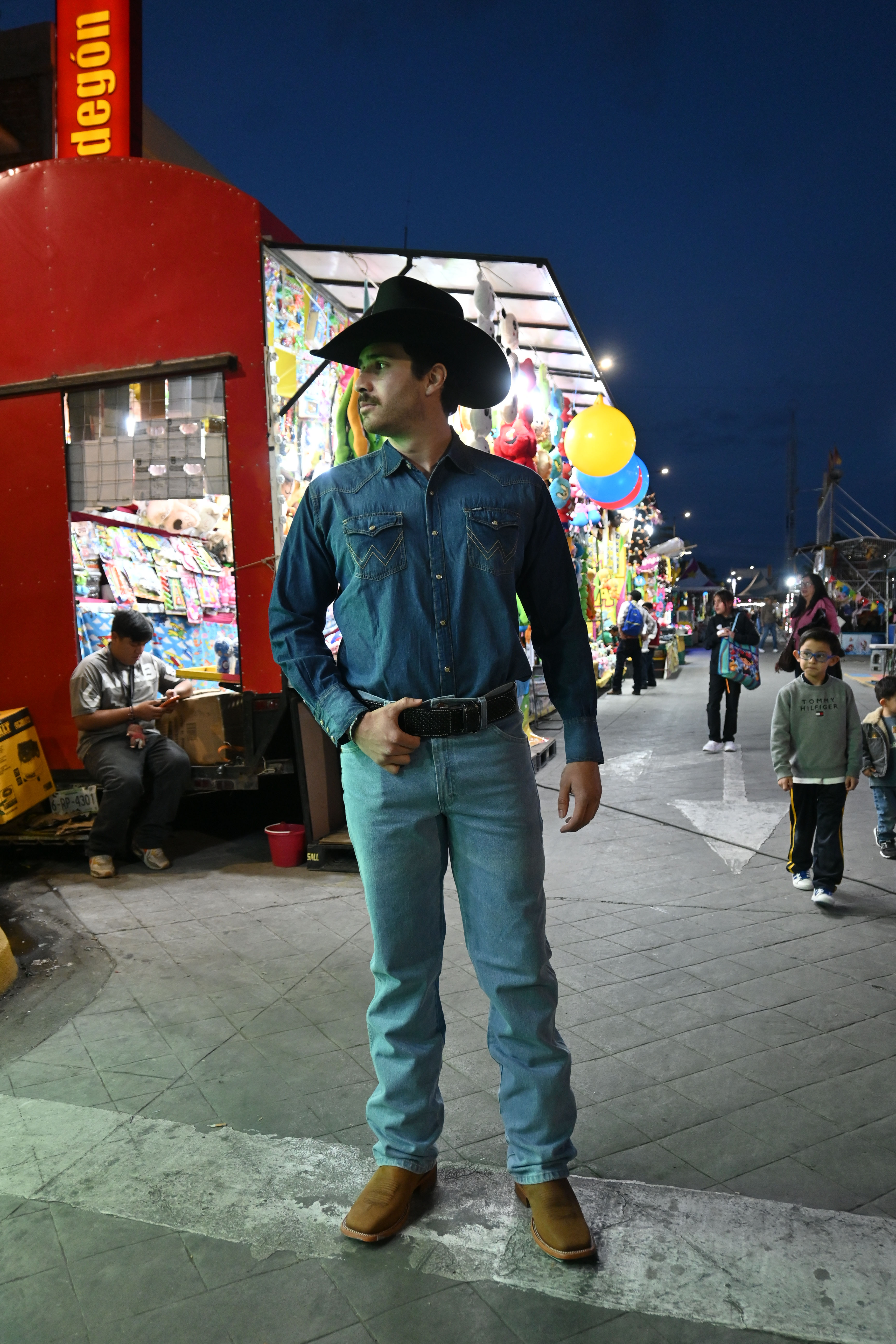 Camisa Wrangler Mezclilla Clara