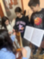 Music lesson for kid