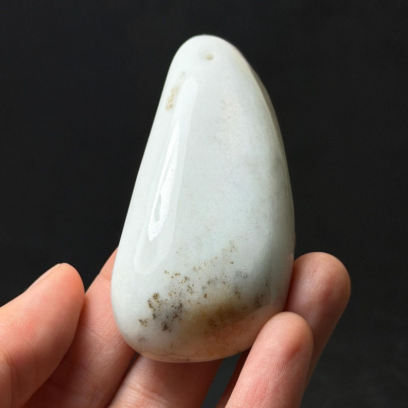 One Polished Jadeite Specimen, Natural Burmese Jade Boulder