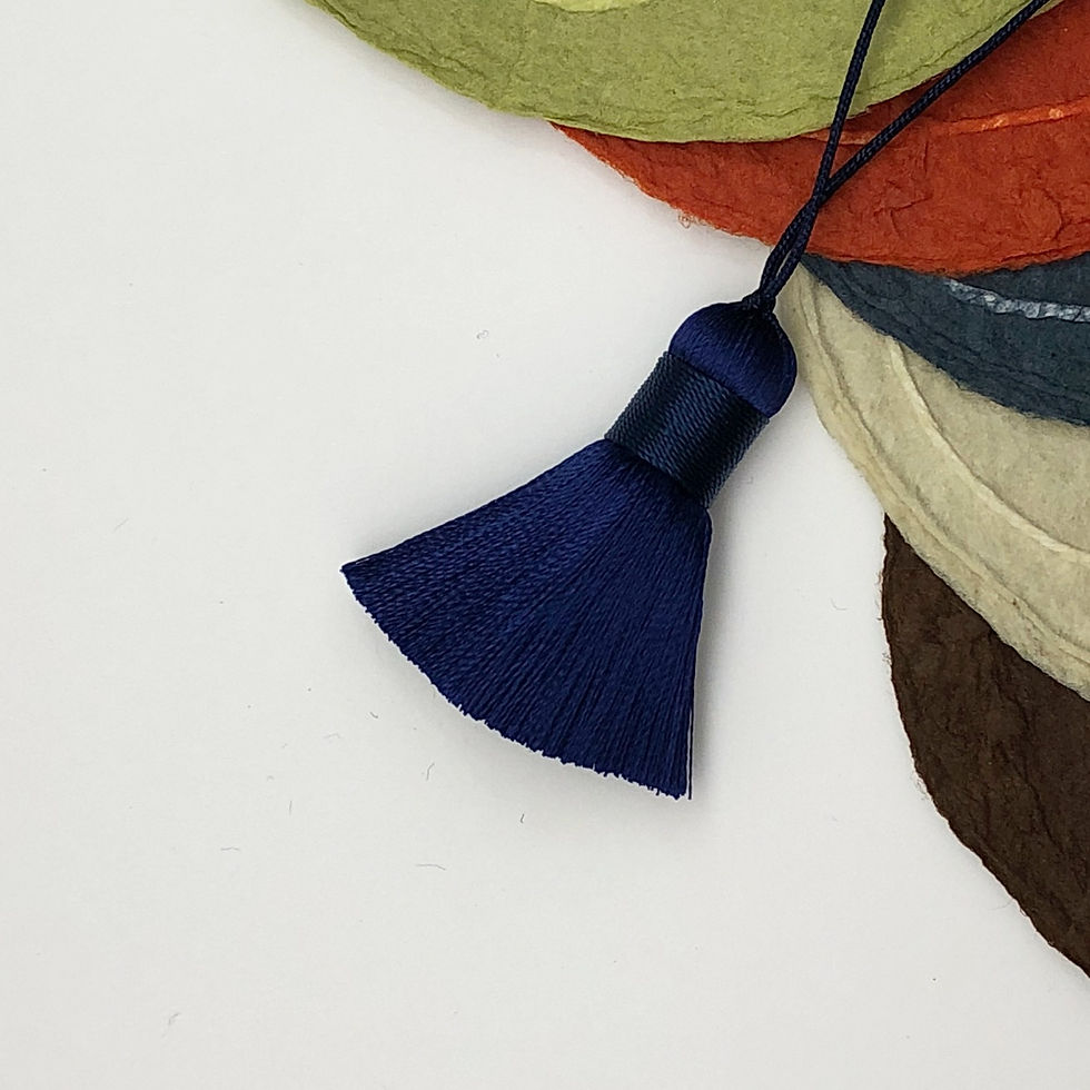 Small Tassel ~ Navy