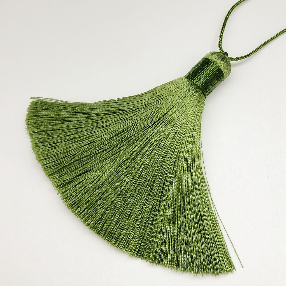 Regular Tassel ~ Olive green