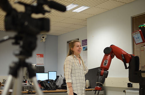 Baxter Project, robot theatre, actor Baxter, Pippy Rogers