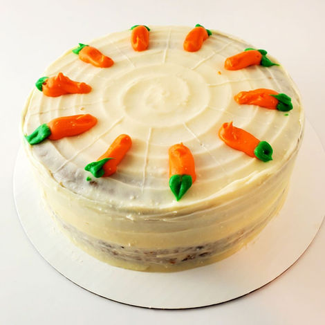 Carrot Cake Edmonton Liam's Cakes & Pastries Home Bakery Angle