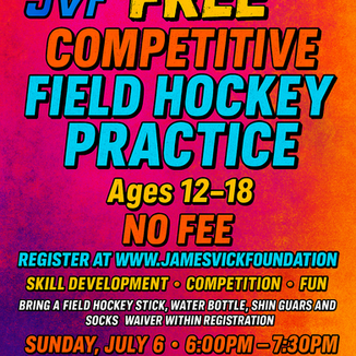 JVF Field Hockey to host free clinic on July 6th at CFC Park 