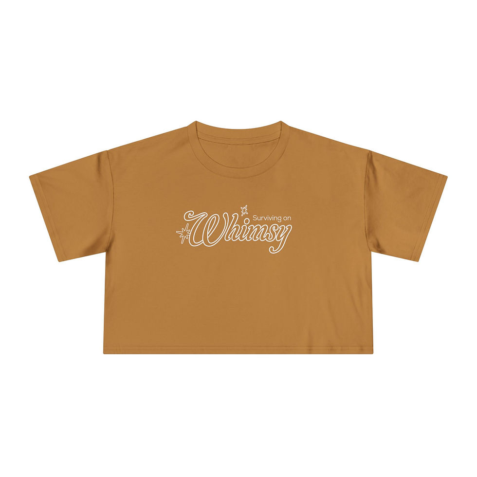Thumbnail: EllaVe Whimsical Fem Crop Tee