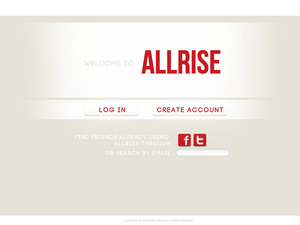 AllRise News web concept