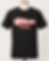 T-shirt noir personnalisé pour un groupe de musique