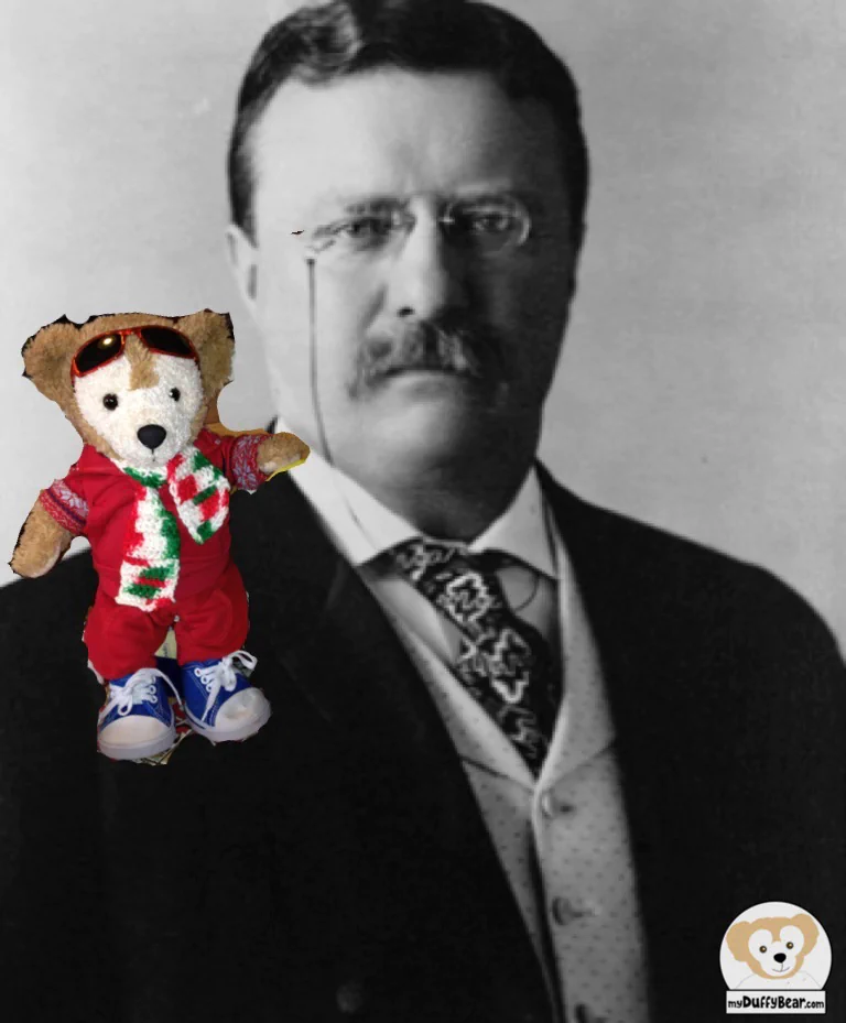 Duffy the Disney Bear with Teddy Roosevelt-2012-02-15-22-19.jpg