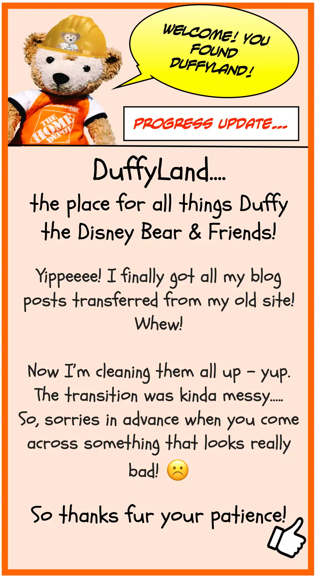 DuffyLand Announcement