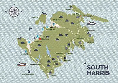 Map of Harris