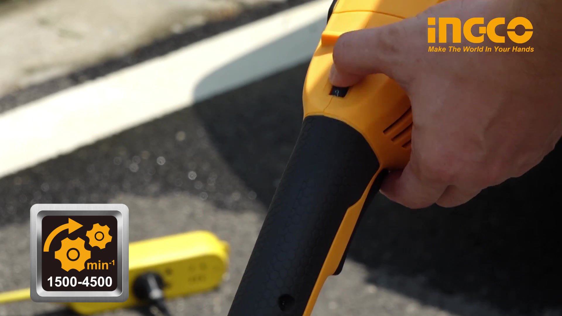 PULIDORA 1400W 900-3800 RPM INGCO UAP14008