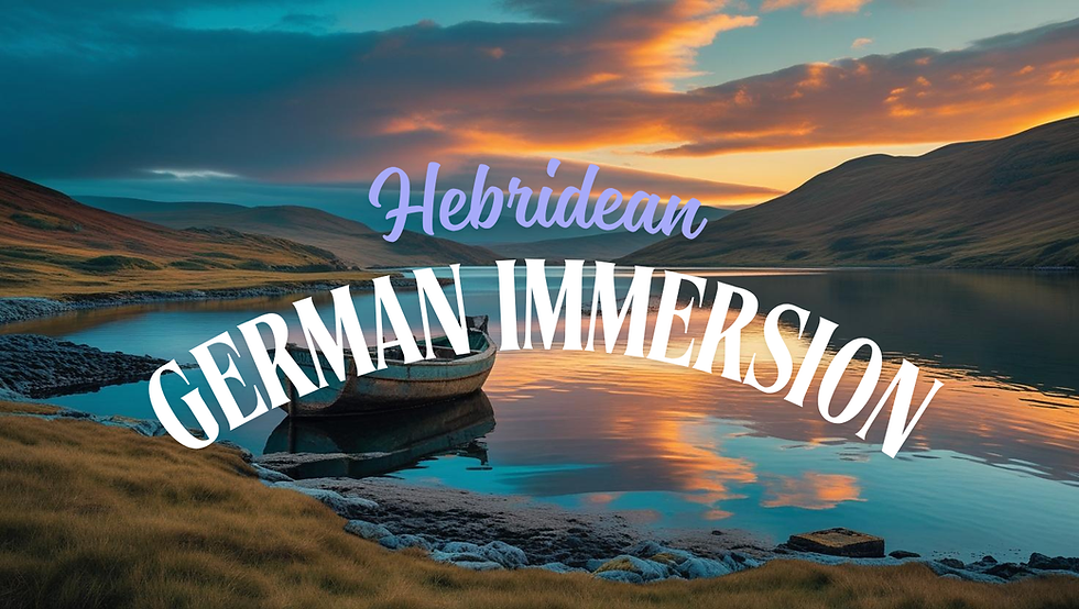 2-Week German Language Escape to the Hebrides