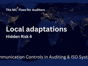 The more harmonised the vocabulary becomes, the easier it is for auditors to miss what is actually happening on the ground.