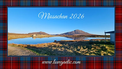 Love Gaelic Calendar