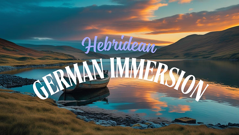 2-Week German Language Escape to the Hebrides