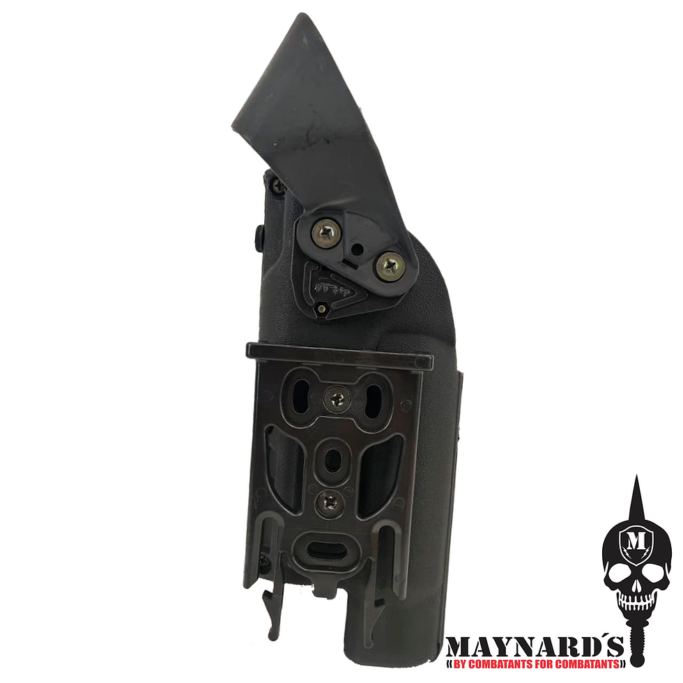 Miniatura: Coldre Excalibur Garfo V2 com Lanterna (APX ou TS9) - PRETO