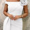 Thumbnail: Women's Dress 2025 Fashion Spring Summer Rose Detail Asymmetrical Hem Party Dre
