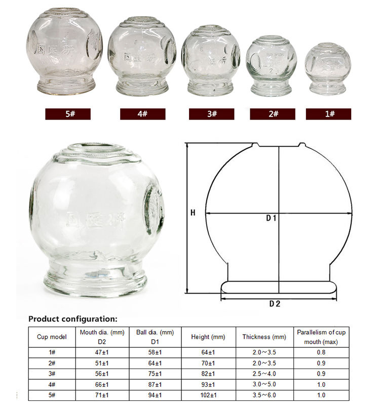 Miniature : Pack de 5 Verres de Hijama
