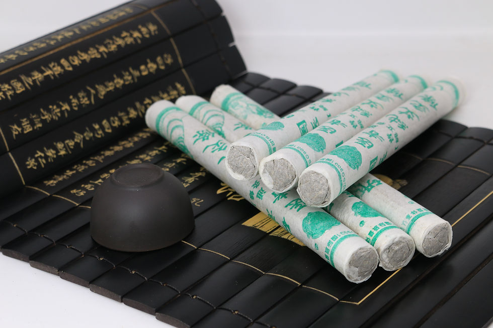 Miniature : 10 Bâtons de Moxa pour Acupuncture (5 ans de validité)