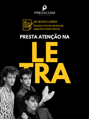 Presta atenção na letra: "De Música Ligera"