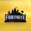 Miniatura: Logo Fortnite con base