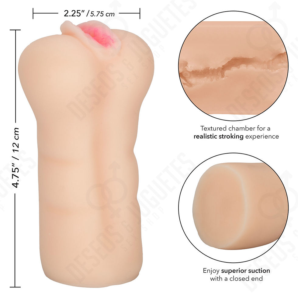Miniatura: Masturbador Cheap Thrills "The Showgirl" Realista Beige 12 cm
