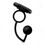 Miniatura: Estimulador Prostático "Silicone Anal Ball With Vibrating C - Ring" Black