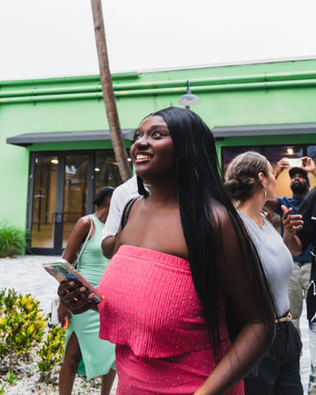 Chasing Rarity by Ahkeem Shaw Mural Reveal Event - Collectors Club, Wynwood Miami