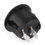 Thumbnail: 20mm Round Rocker Switches Black (2 Pin) 12v DC/220v AC