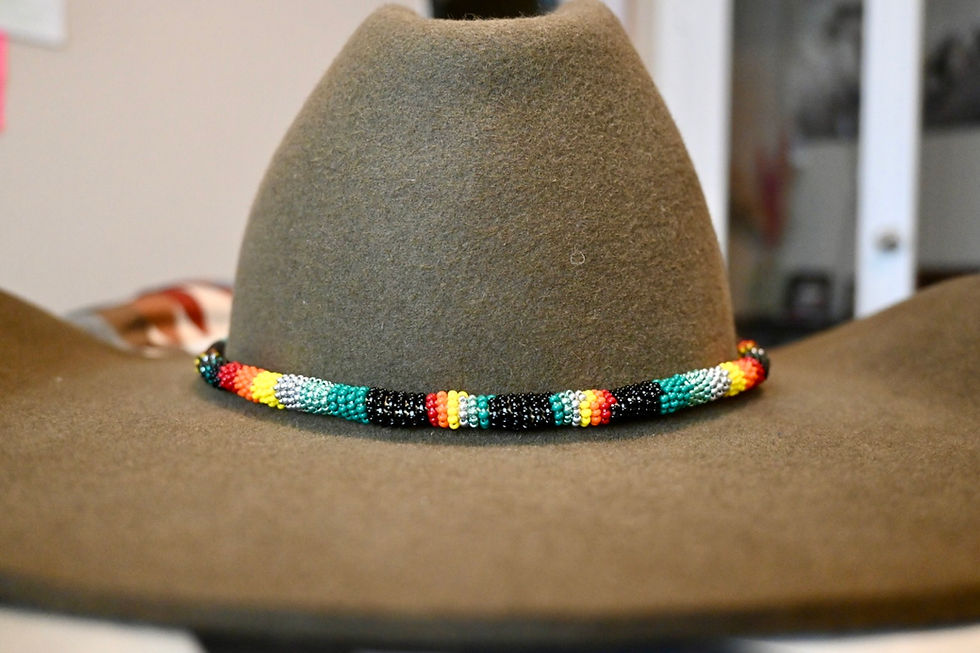Traditional Beaded Hat Bands