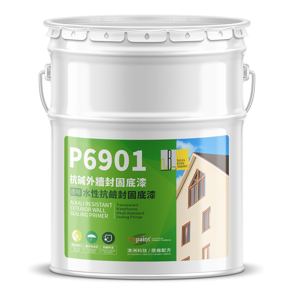 Transparent Waterborne Alkali-Resistant Sealing Primer